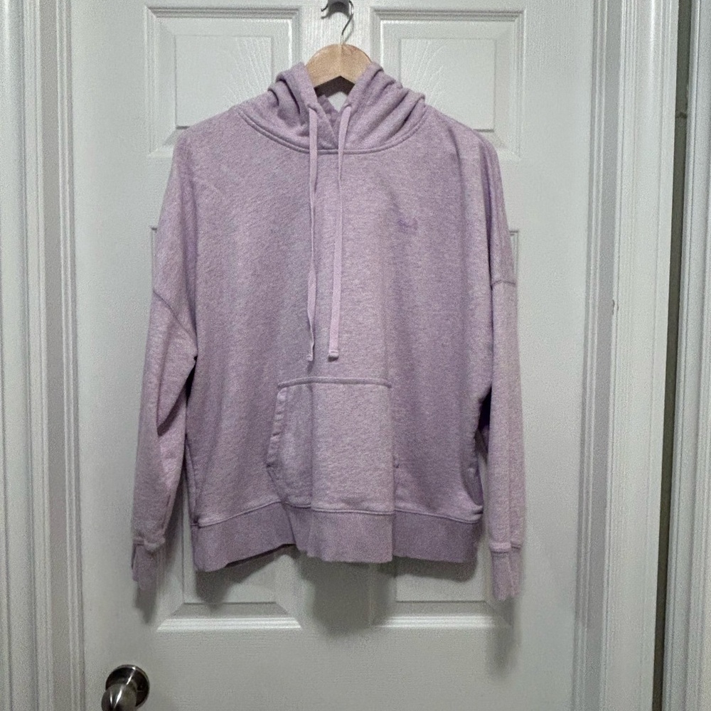 🇨🇦 Roots Hoodie, pale lilac, size XL.